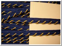 Elegante Paspel Royal Blau Gold