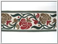 Jacquardborte Art Nouveau Jugendstil