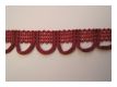 Corsagenband Bordeaux 15 mm=0,98/m