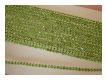 Strassband Peridot aus Gablonz